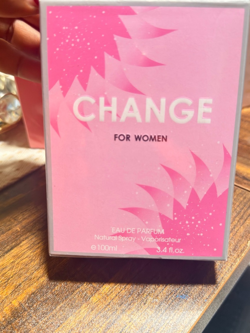 CHNGE For Women Eau de Parfum - Bright Pink Bottle